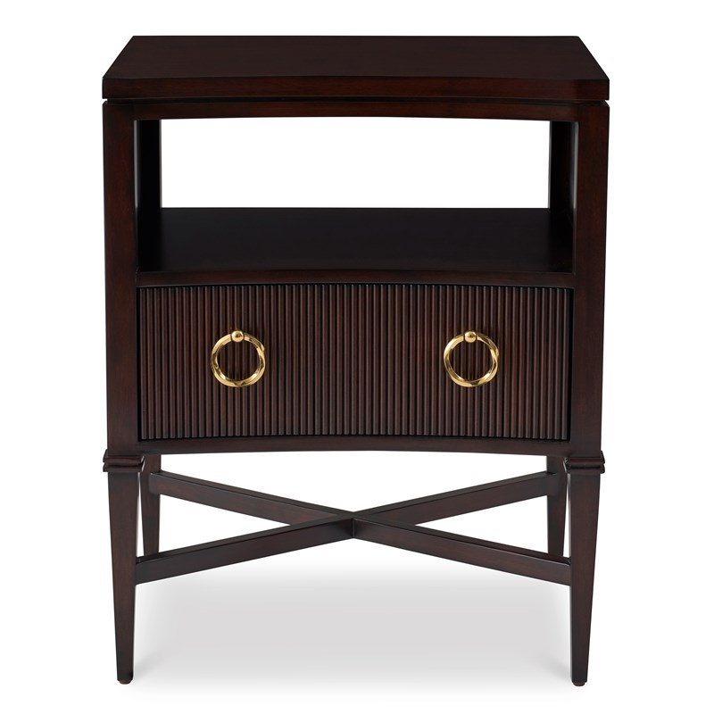 Reeded Petite Nightstand