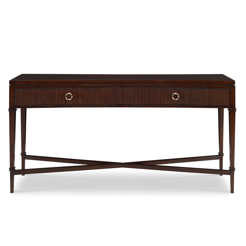 Reeded Console Table