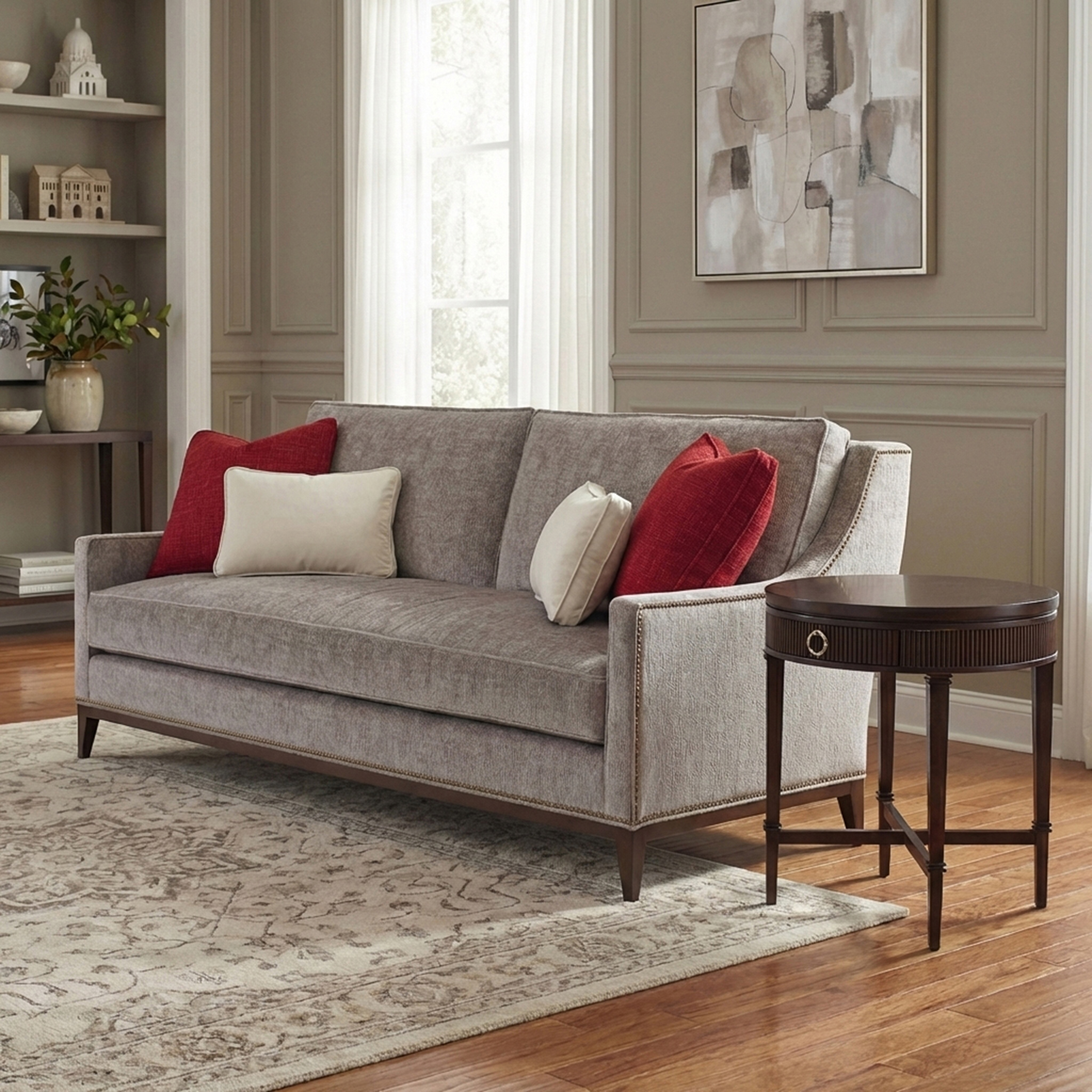 Ambella Home Reeded Side Table - Thumbnail 4