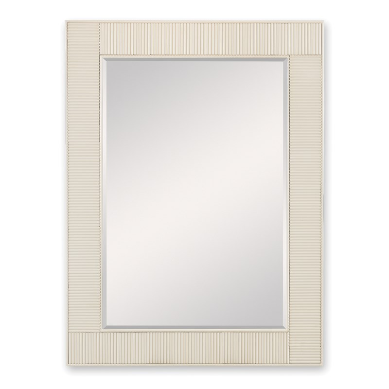 Reeded Mirror - Linen