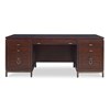 Diamond Executive Desk - Dark