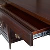 Diamond Executive Desk - Dark