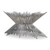 Pick Up Sticks Dining Table Base - Silve