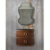 Cirque Petite Wall Sink Chest -Dk Walnut