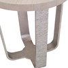 Radiant End Table - Dove White Radiant End Table - Dove White