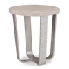 Radiant End Table - Dove White Radiant End Table - Dove White