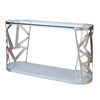 Pierced Console Table