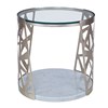 Pierced Round End Table Pierced Round End Table