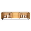 Mitered Media Cabinet Mitered Media Cabinet