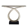 Loophole Console Table - Silver Loophole Console Table - Silver