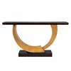 Halo Console Table - Gold