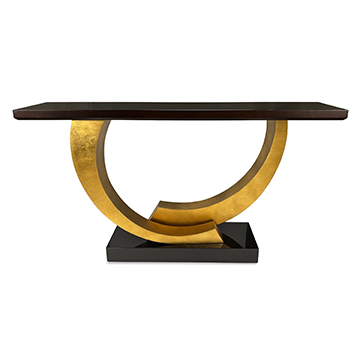 Halo Console Table - Gold Halo Console Table - Gold