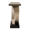 Halo Console Table - Silver