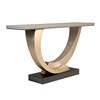 Halo Console Table - Silver