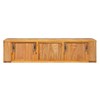 Naomi Wall Hanging Console - Burl