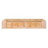 Naomi Wall Hanging Console - Burl