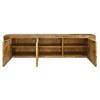 Naomi Wall Hanging Console - Burl