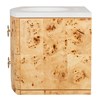 Cirque Wall Sink Chest - Burl