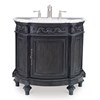 Demilune Sink Chest - Black Demilune Sink Chest - Black