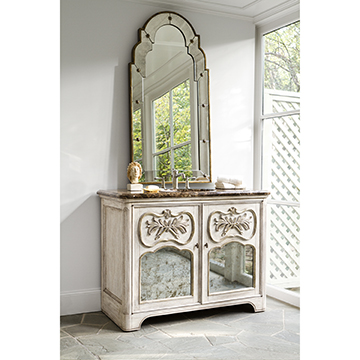 Laurel Sink Chest - White Laurel Sink Chest - White