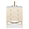 Reeded Sink Chest - Linen