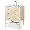 Reeded Sink Chest - Linen