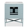 Reeded Sink Chest - Polar Blue