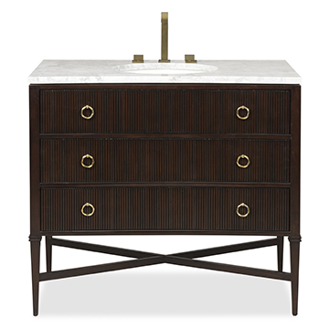 Reeded Sink Chest - Large