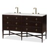 Reeded Sink Chest - 60" Double