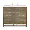 Chinoiserie Sink Chest - French Gold Chinoiserie Sink Chest - French Gold
