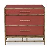Chinoiserie Nightstand - Coral
