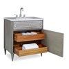 Emperor Medium Sink Chest - Ash Grey