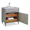 Emperor Medium Sink Chest - Ash Grey