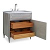 Emperor Medium Sink Chest - Ash Grey