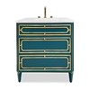 Emperor Medium Sink Chest - Peacock Emperor Medium Sink Chest - Peacock