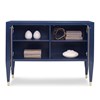 Beaumont Cabinet - Cadet Blue w/ Gold