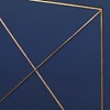 Beaumont Cabinet - Cadet Blue w/ Gold Beaumont Cabinet - Cadet Blue w/ Gold