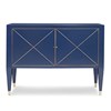 Beaumont Cabinet - Cadet Blue w/ Gold Beaumont Cabinet - Cadet Blue w/ Gold