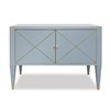 Beaumont Cabinet - Polar Blue w/ Gold Beaumont Cabinet - Polar Blue w/ Gold