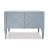 Beaumont Cabinet - Polar Blue w/ Gold 