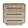 Bowed Nightstand - French Gold Bowed Nightstand - French Gold