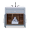 Shagreen Sink Chest - Polar Blue