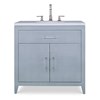 Shagreen Sink Chest - Polar Blue