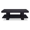 Braque Cocktail Table - Rubbed Raven Braque Cocktail Table - Rubbed Raven