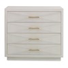 Shagreen Pyramid Chest - Linen Shagreen Pyramid Chest - Linen