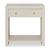 Bethany Shagreen Nightstand - Linen Bethany Shagreen Nightstand - Linen