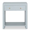 Bethany Shagreen Nightstand - Polar Blue Bethany Shagreen Nightstand - Polar Blue
