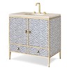 Cortland Sink Chest - Indigo