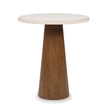 Bantry Accent Table - Stone Top