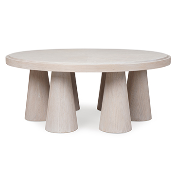 Bantry Cocktail Table - White Wash